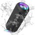 BassBloom Roar 1 Portable Bluetooth Speaker,60W Powerful Sound with Deep Bass,IPX6 Waterproof,24H Playtime,Bluetooth 5.4,RGB Party Lights,Wireless Stereo Pairing,Travel Outdoor for Camping and Beach